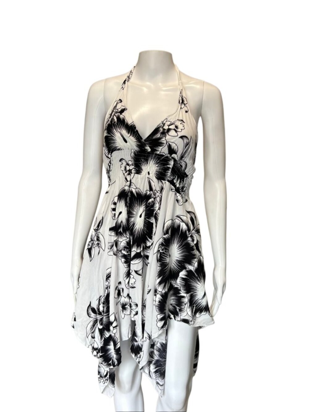 Advance Floral Flowy Beach Dress Small